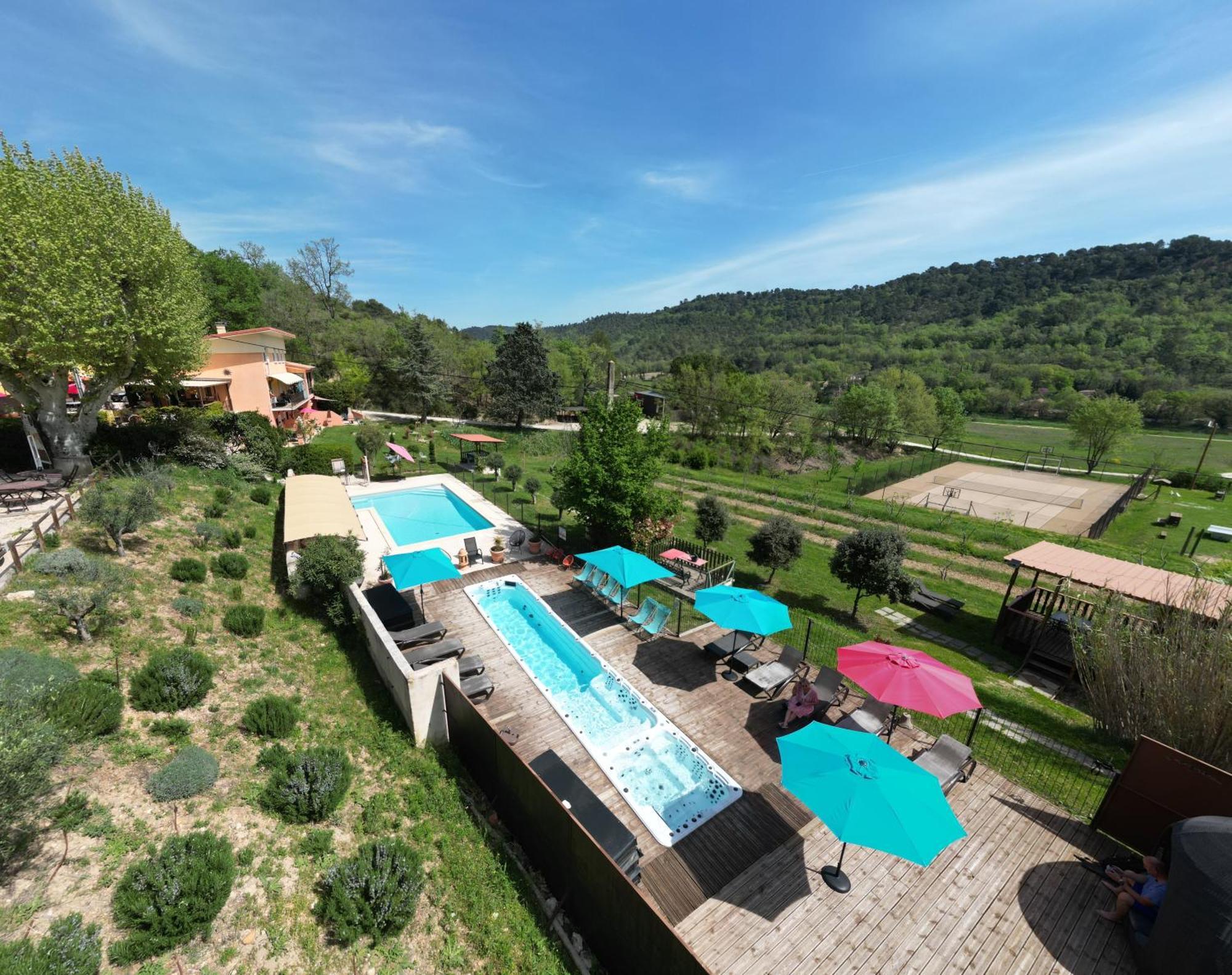 L'Oustaou Du Luberon Et Spa Villelaure Eksteriør billede